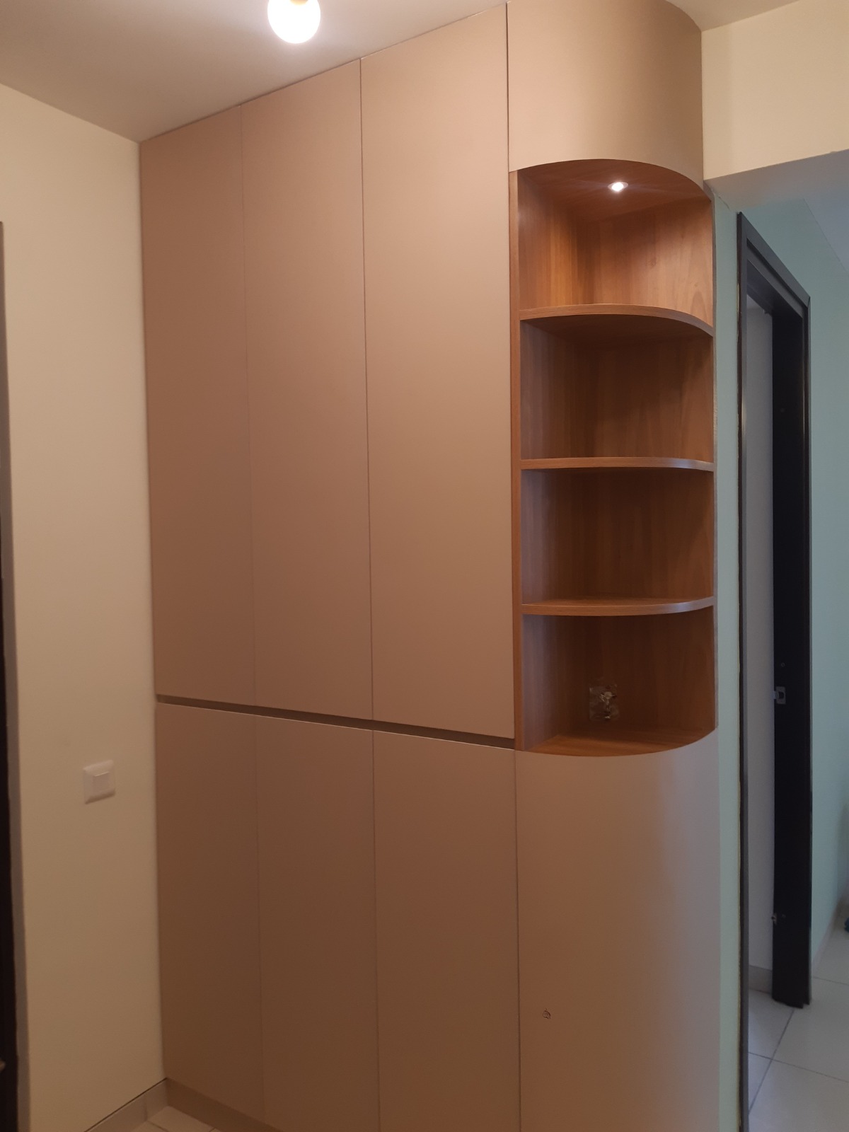 Home foyer interior by Budget Space Interiors